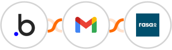 Bubble + Gmail + rasa.io Integration