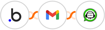 Bubble + Gmail + WhatsGrow Integration