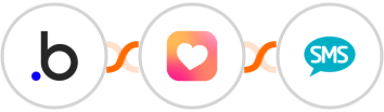 Bubble + Heartbeat + Burst SMS Integration