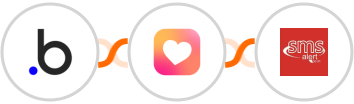 Bubble + Heartbeat + SMS Alert Integration