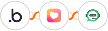 Bubble + Heartbeat + WhatsRise Integration
