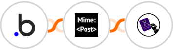 Bubble + MimePost + CLOSEM  Integration