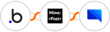Bubble + MimePost + GatewayAPI SMS Integration