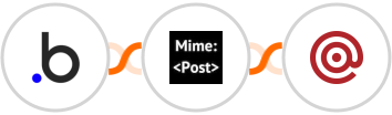 Bubble + MimePost + Mailgun Integration
