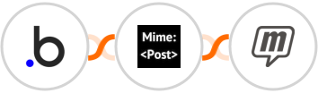 Bubble + MimePost + MailUp Integration