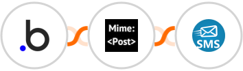 Bubble + MimePost + sendSMS Integration