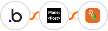 Bubble + MimePost + SMS Gateway Hub Integration