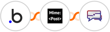 Bubble + MimePost + SMS Idea Integration