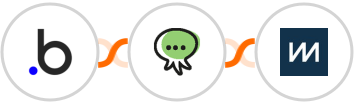 Bubble + Octopush SMS + ChartMogul Integration