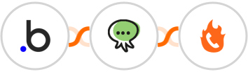 Bubble + Octopush SMS + PhoneBurner Integration