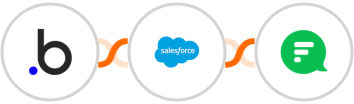 Bubble + Salesforce Marketing Cloud + Flock Integration