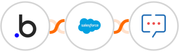 Bubble + Salesforce Marketing Cloud + Zoho Cliq Integration