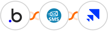 Bubble + sendSMS + Saleshandy Integration