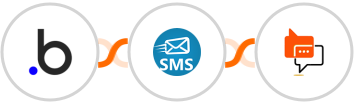 Bubble + sendSMS + SMS Online Live Support Integration