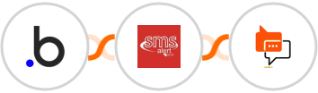 Bubble + SMS Alert + SMS Online Live Support Integration