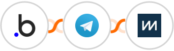 Bubble + Telegram + ChartMogul Integration