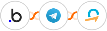 Bubble + Telegram + Quentn Integration