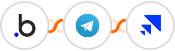 Bubble + Telegram + Saleshandy Integration