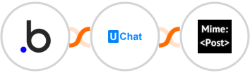 Bubble + UChat + MimePost Integration