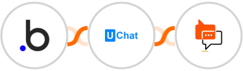 Bubble + UChat + SMS Online Live Support Integration