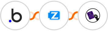 Bubble + Ziper + CLOSEM  Integration