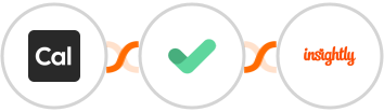 Cal.com + MailerCheck + Insightly Integration