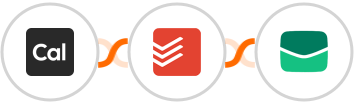 Cal.com + Todoist + Email It Integration