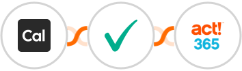 Cal.com + Verificaremails + Act! 365 Integration
