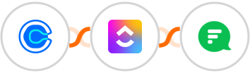 Calendly + ClickUp + Flock Integration