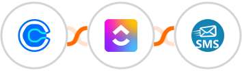 Calendly + ClickUp + sendSMS Integration