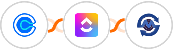 Calendly + ClickUp + SMS Gateway Center Integration