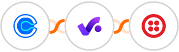 Calendly + Productive.io + Twilio Integration