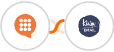 CallHub + Kirim.Email Integration