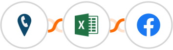 CallRail + Microsoft Excel + Facebook Custom Audiences Integration