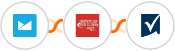 Campaign Monitor + SMS Alert + Smartsheet Integration