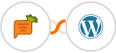 Carrot quest + WordPress Integration