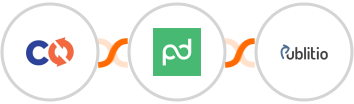 ChargeOver + PandaDoc + Publit.io Integration
