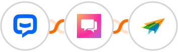 Chatbot + ClickSend SMS + Sendiio Integration