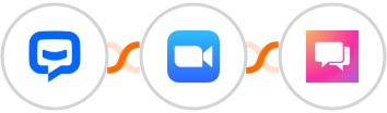 Chatbot + Zoom + ClickSend SMS Integration