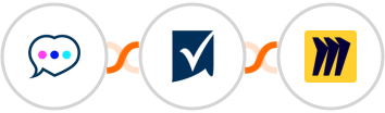 Chatra + Smartsheet + Miro Integration