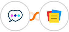Chatra + Zoho Notebook Integration