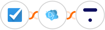 Checkfront + D7 SMS + Thinkific Integration