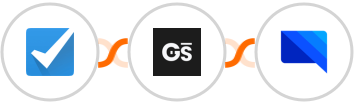 Checkfront + GitScrum   + GatewayAPI SMS Integration