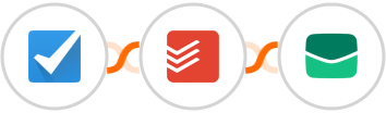 Checkfront + Todoist + Email It Integration