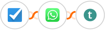 Checkfront + WhatsApp + Teachable Integration