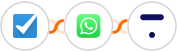 Checkfront + WhatsApp + Thinkific Integration