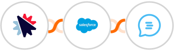 Click Funnels + Salesforce + Customerly Integration