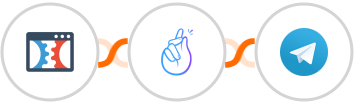 Click Funnels + CompanyHub + Telegram Integration