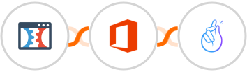 Click Funnels + Microsoft Office 365 + CompanyHub Integration