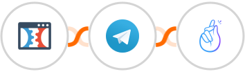 Click Funnels + Telegram + CompanyHub Integration